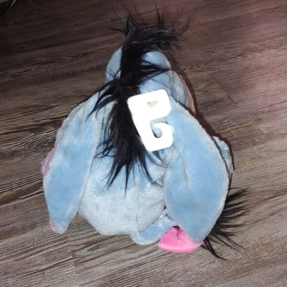 Eeyore vintage  super soft 12" plush stuffed animal  New plastic tag attached - Picture 3 of 5